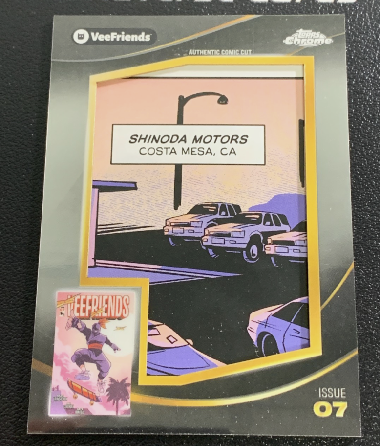 Shinoda Motors — VeeFriends Comic Clipping from Issue 7