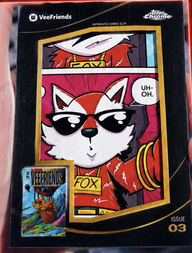 Uh-Oh — VeeFriends Comic Clipping from Issue 3