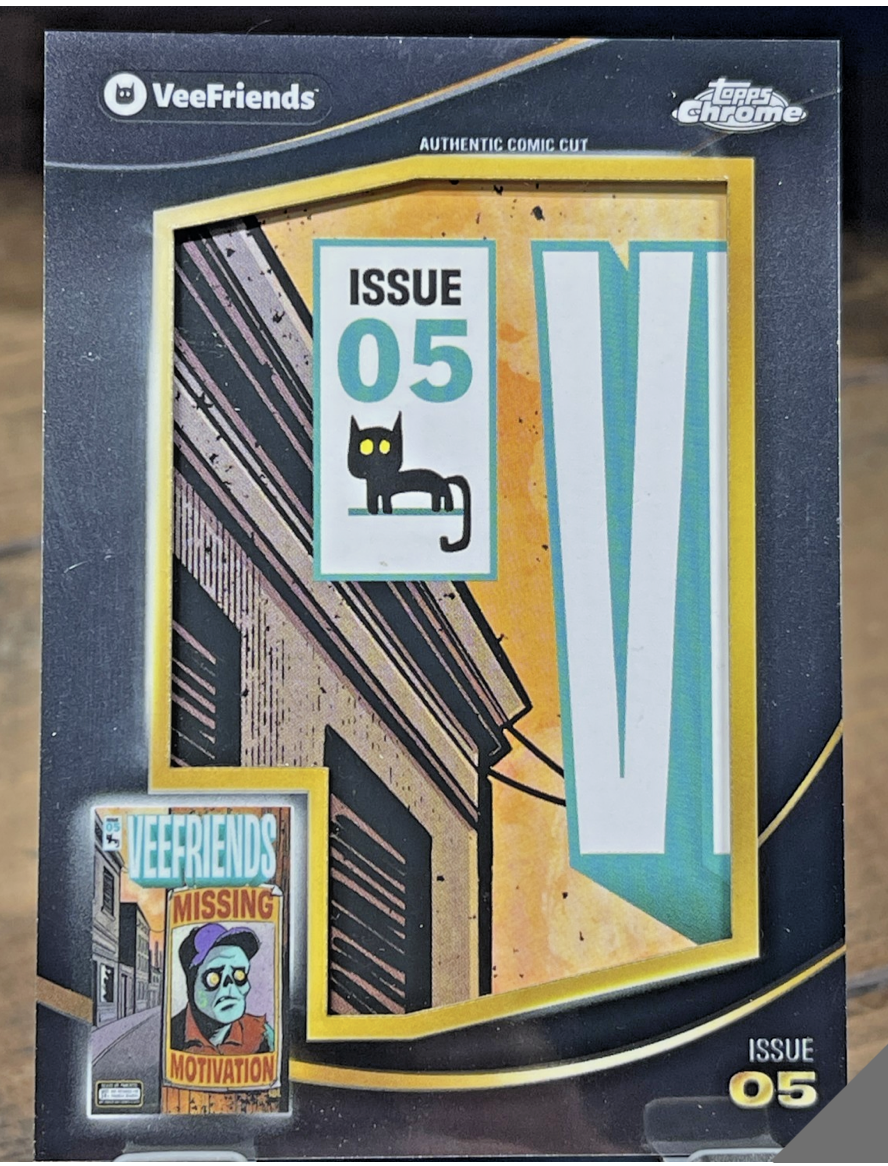 Cover Cut — Black Cat Corner — VeeFriends Comic Clipping from Issue 5