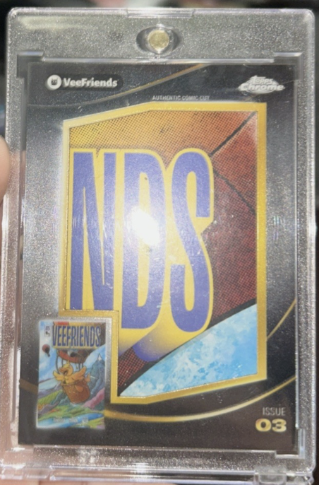 Cover Cut — Logo Right — VeeFriends Comic Clipping from Issue 3