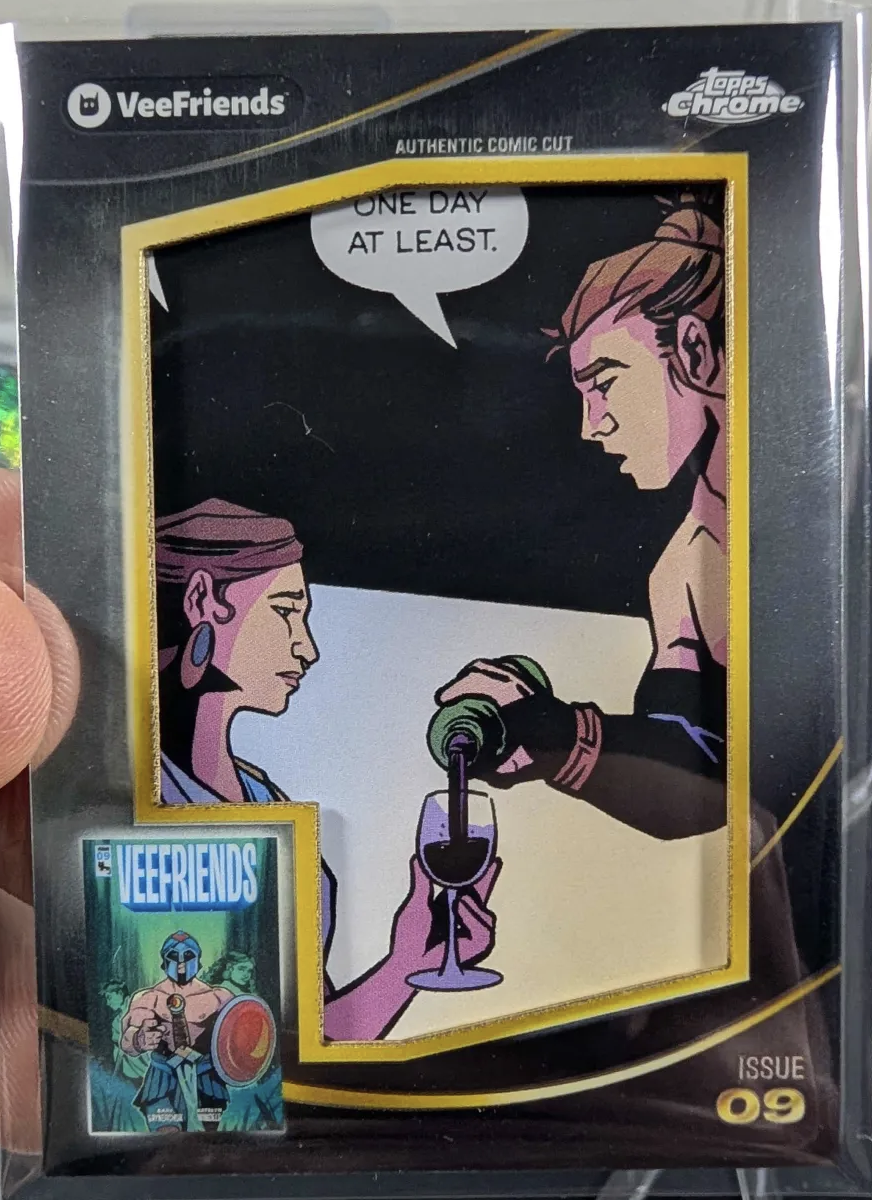One Day at Least — VeeFriends Comic Clipping from Issue 9