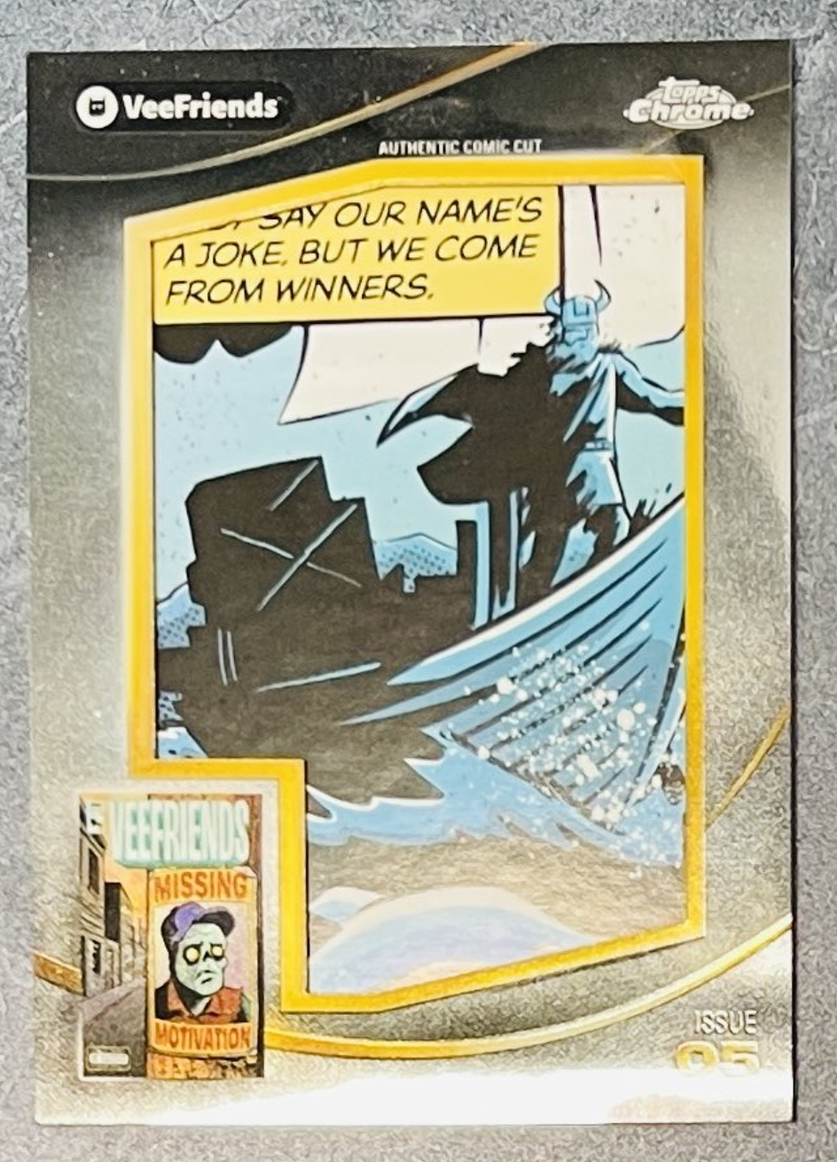 We Come From Winners — VeeFriends Comic Clipping from Issue 5