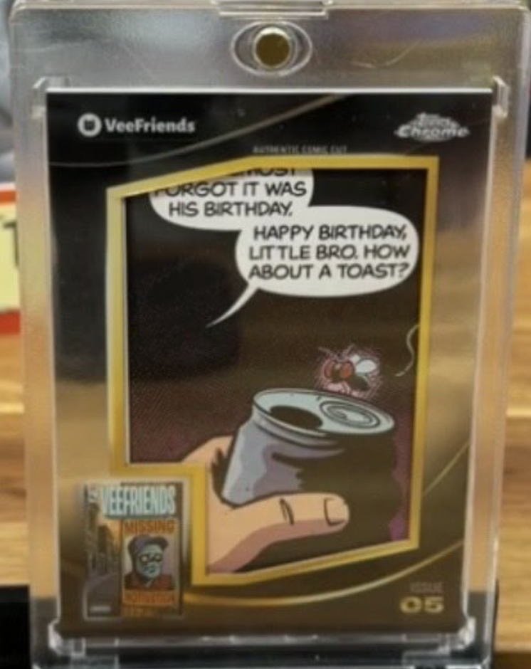 Happy Birthday, Little Bro — VeeFriends Comic Clipping from Issue 5