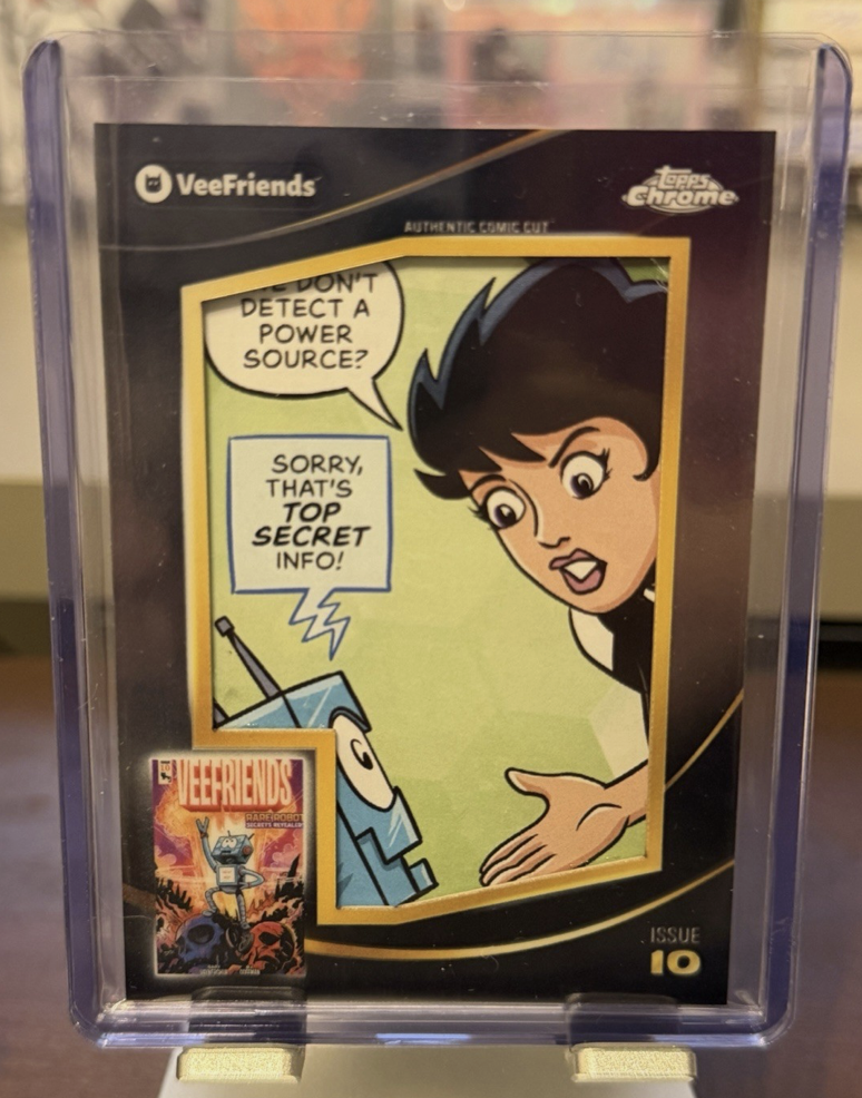 Top Secret Info — VeeFriends Comic Clipping from Issue 10