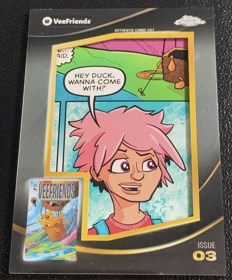 Wanna Come With? — VeeFriends Comic Clipping from Issue 3