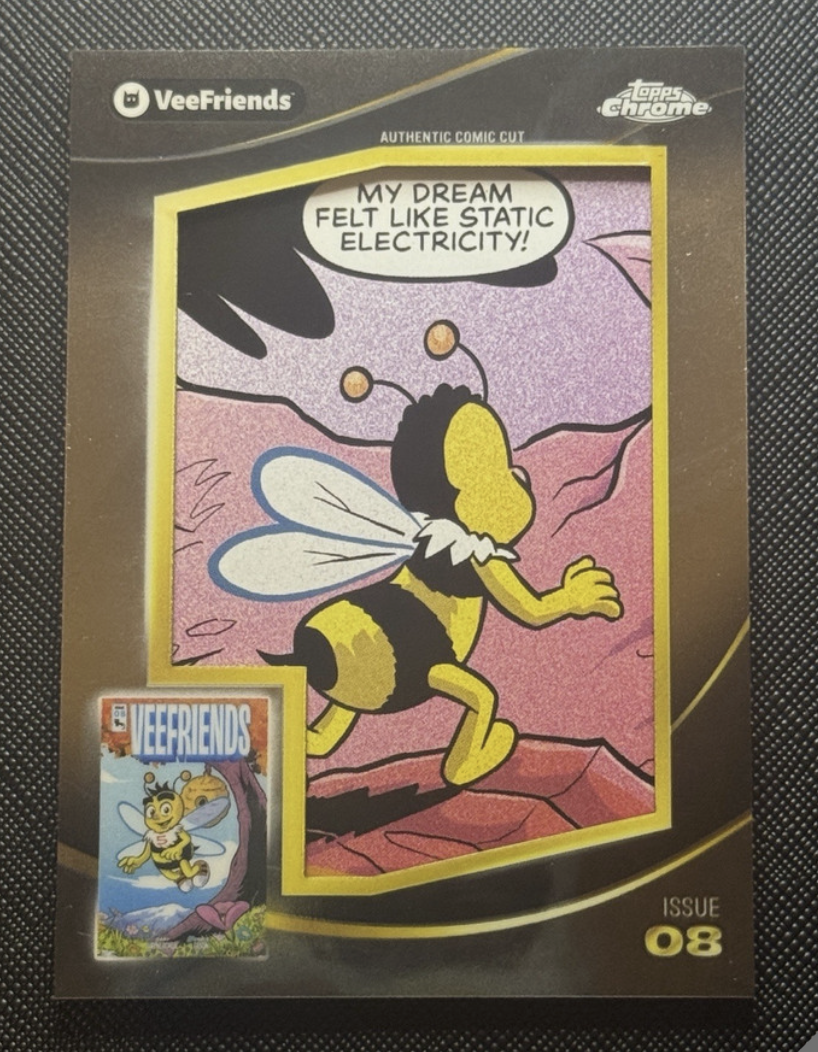 Static Electricity — VeeFriends Comic Clipping from Issue 8