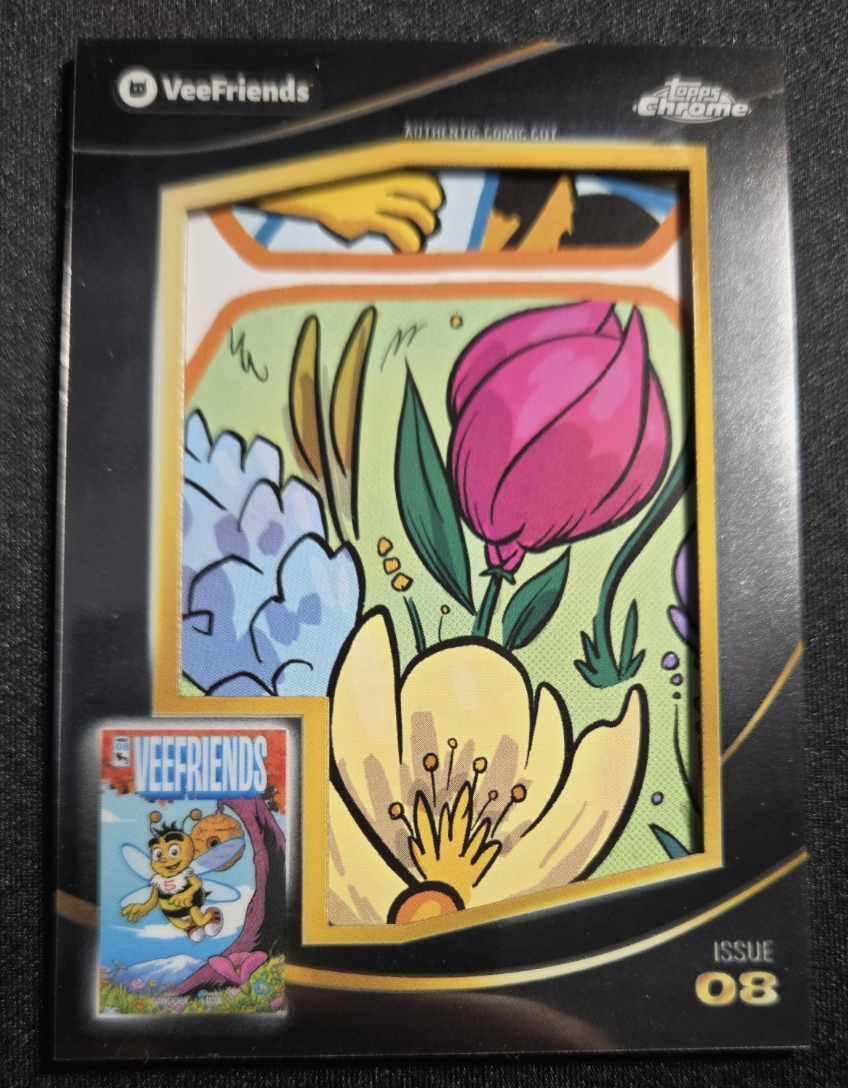 Wildflower Hex — Tulip Garden — VeeFriends Comic Clipping from Issue 8