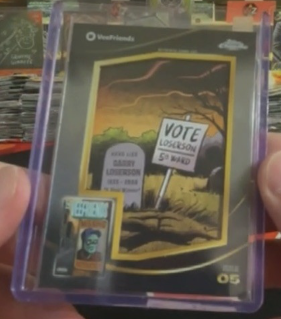 A Real Winner's Grave — VeeFriends Comic Clipping from Issue 5