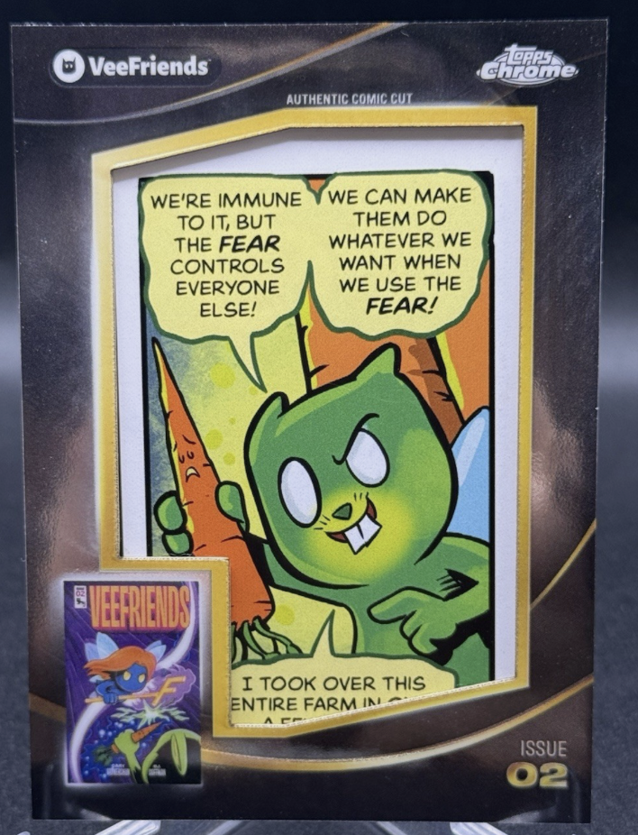 The Fear Controls Everyone — VeeFriends Comic Clipping from Issue 2