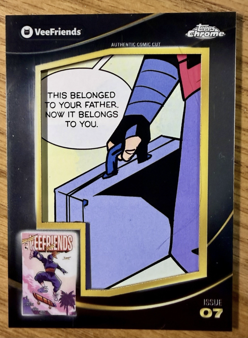 Your Father's Briefcase — VeeFriends Comic Clipping from Issue 7