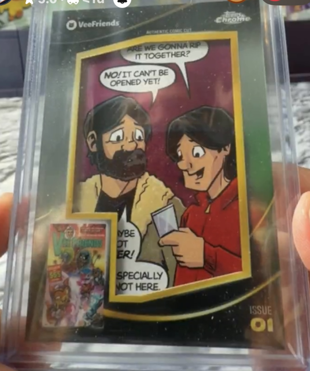 Not Yet — VeeFriends Comic Clipping from Issue 1