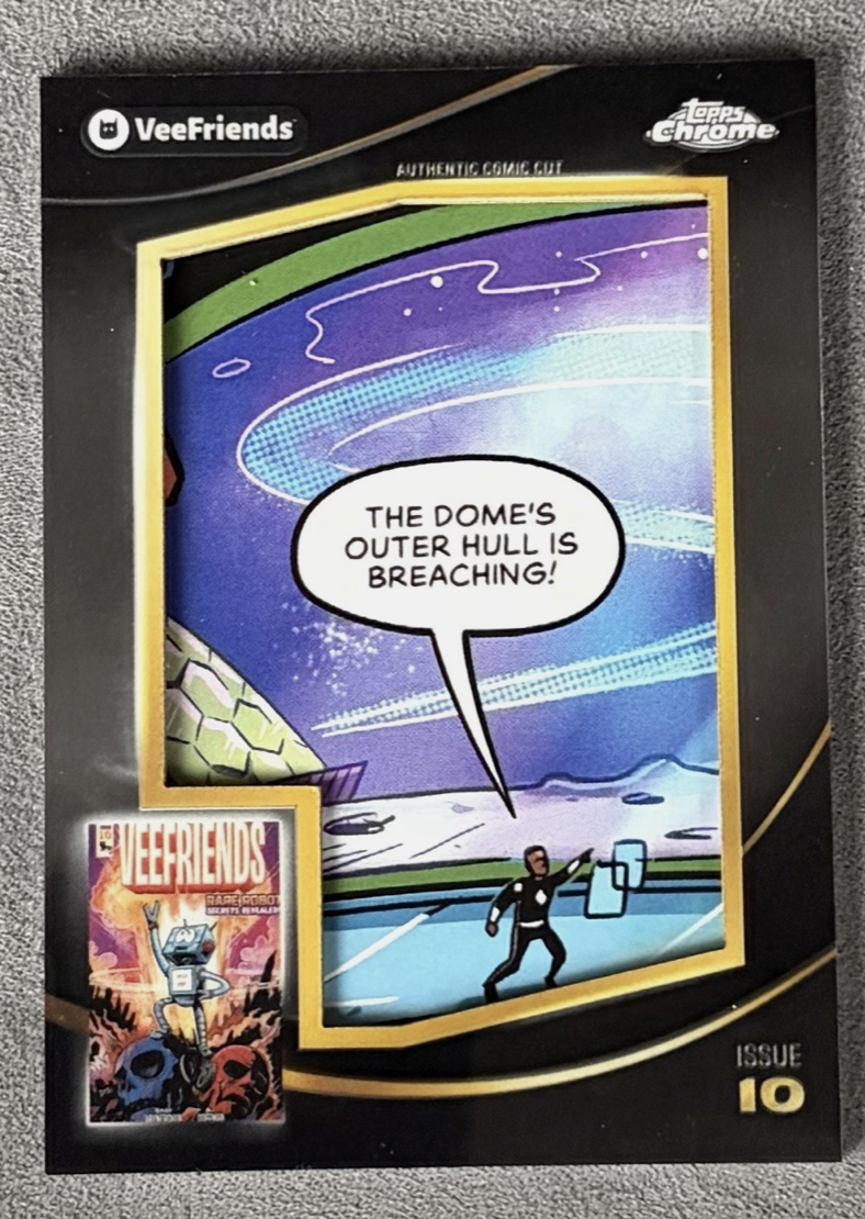 The Dome Is Breaching — VeeFriends Comic Clipping from Issue 10