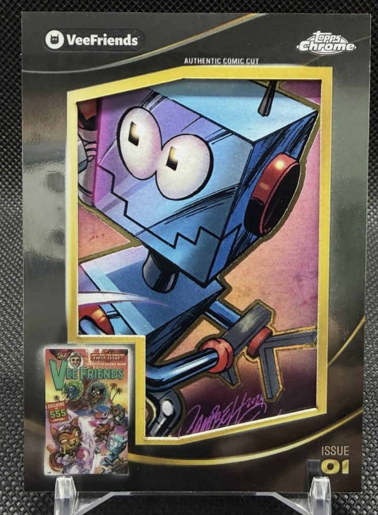 Cover Cut — Rare Robot — VeeFriends Comic Clipping from Issue 1