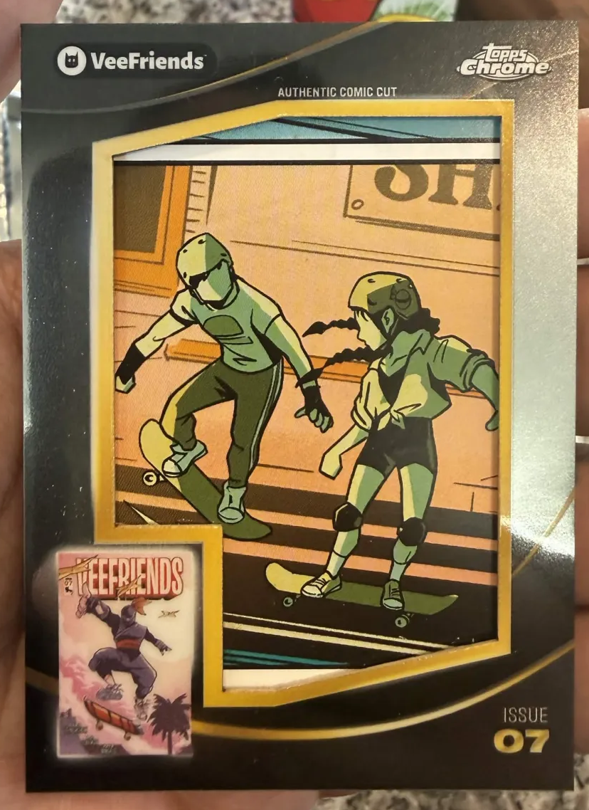 Legacy Rolls Past — VeeFriends Comic Clipping from Issue 7