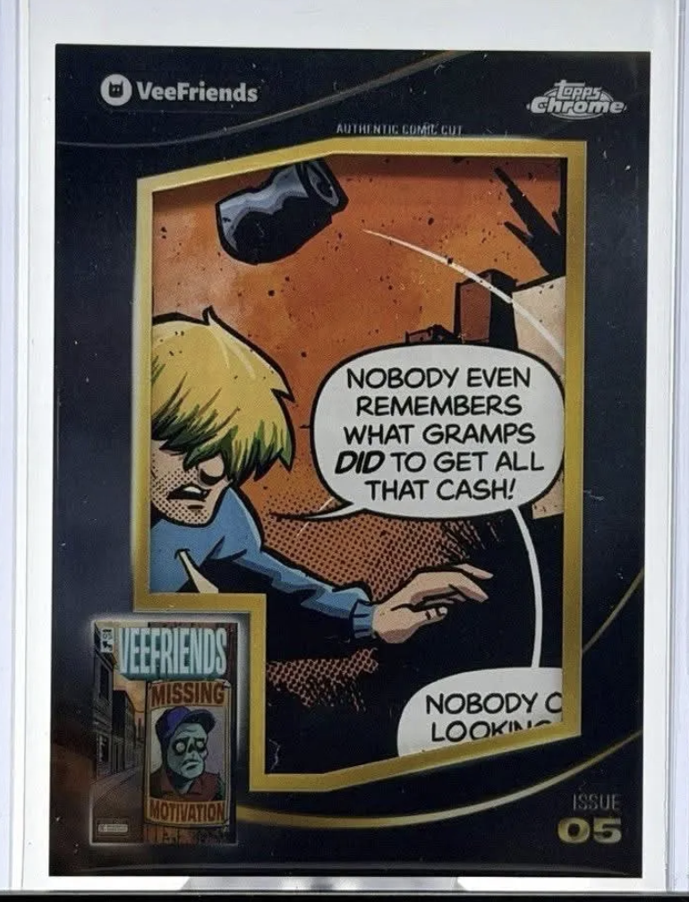Nobody Even Remembers — VeeFriends Comic Clipping from Issue 5