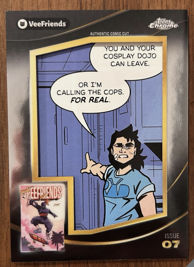 Cosplay Dojo — VeeFriends Comic Clipping from Issue 7