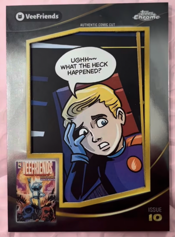 What the Heck Happened? — VeeFriends Comic Clipping from Issue 10