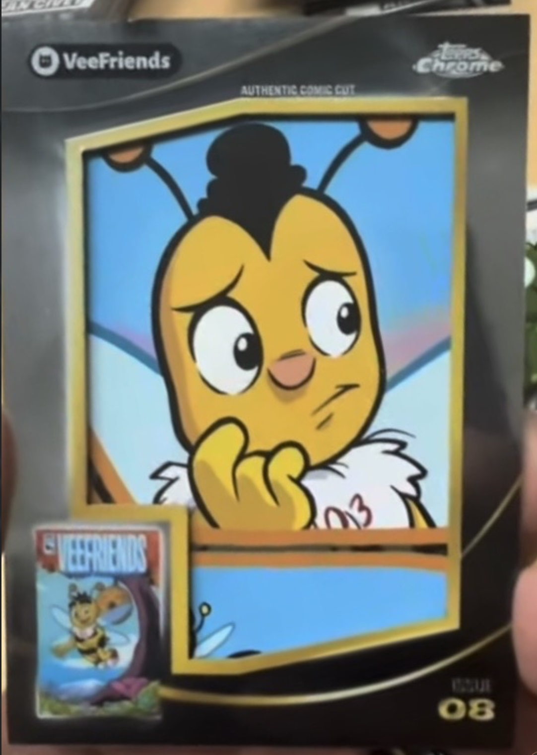 Bee 103 Reconsiders — VeeFriends Comic Clipping from Issue 8